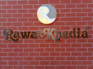 Rose Gold Letters - Sharp Sign - Sign Board Manufacturer in Surat, India